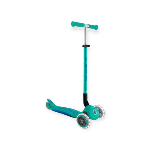 Picture of GLOBBER PRIMO FOLDABLE PLUS LIGHTS SCOOTER EMERALD GREEN